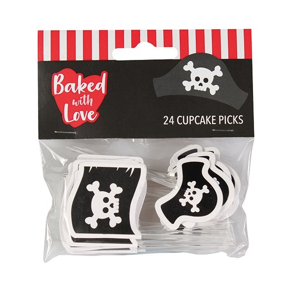 Cupcake Picks - Piraten